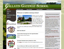 Tablet Screenshot of gallatingatewayschool.com